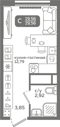 Планировка квартиры 194