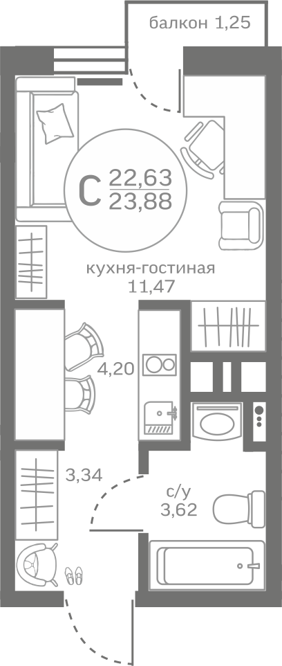 Планировка квартиры