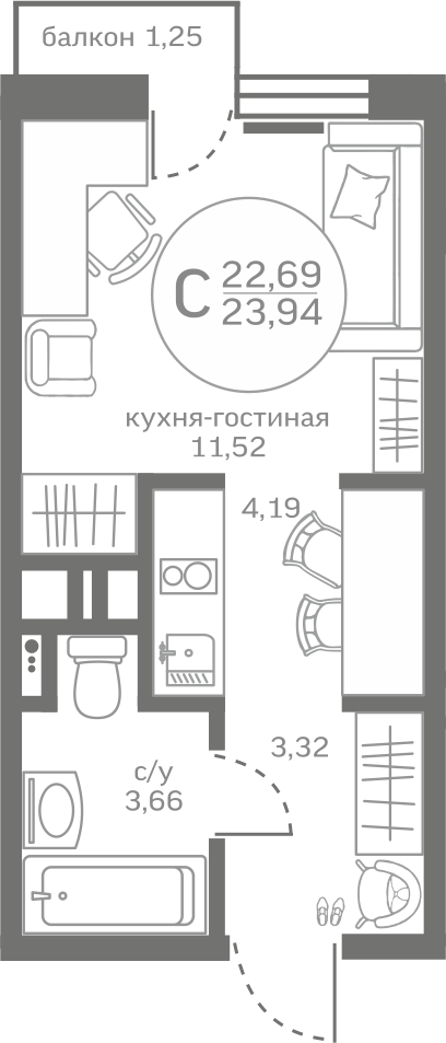 Планировка квартиры