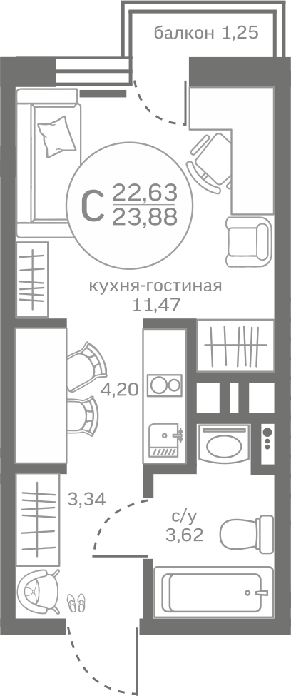 Планировка квартиры