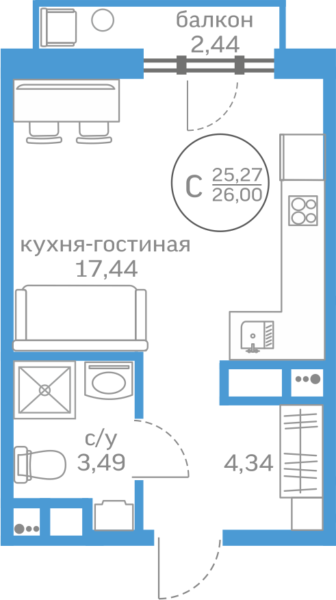 Планировка квартиры