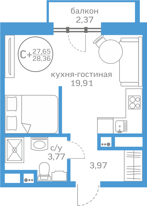 Планировка квартиры