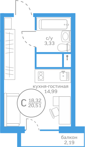 Планировка квартиры