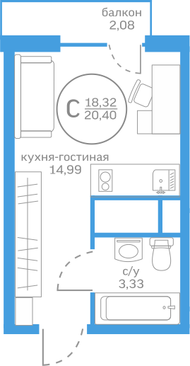 Планировка квартиры
